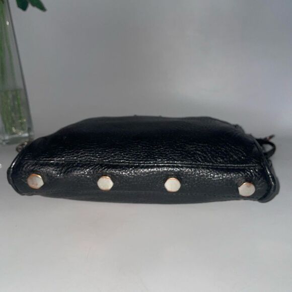 Rebecca Minkoff Leather Crossbody Black Small - Picture 7 of 9